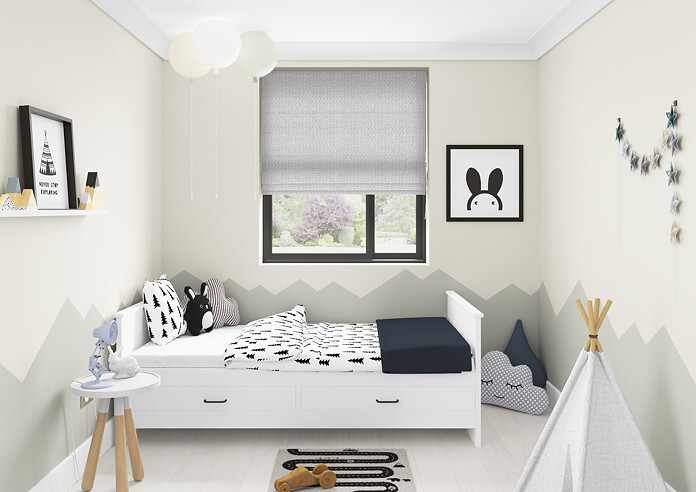 Aztec, Smoke - Roman Blind - Image 5